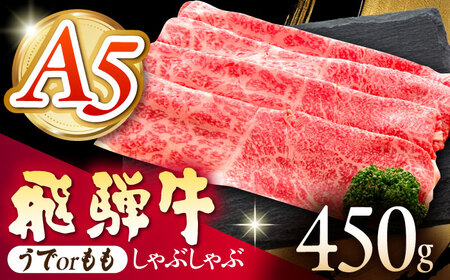 《冷蔵》 【A5等級】 飛騨牛 うでorもも しゃぶしゃぶ 450g 多治見市 / 肉の沖村 A5 牛肉 ギフト 贈り物[THI008]