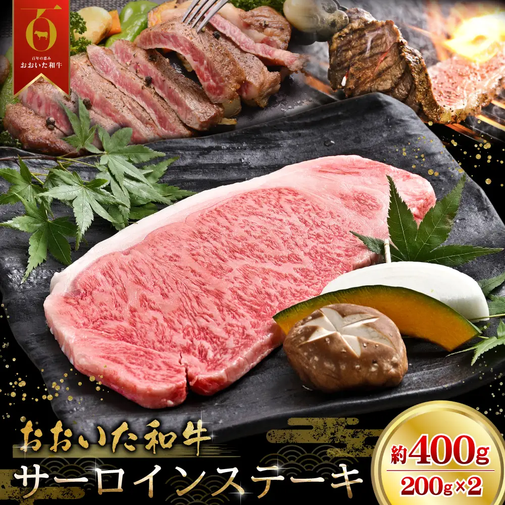 おおいた和牛サーロインステーキ(200ｇ×2) G11-S