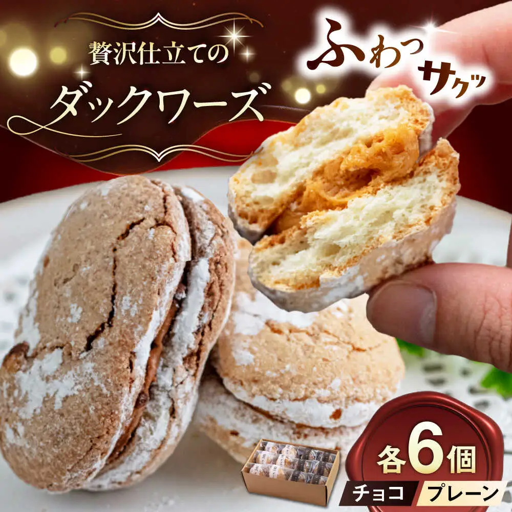 【お中元対象】糸島カフェリリーのダックワーズ 12個入 スイーツ 焼き菓子 糸島市 / 伊都安蔵里[AOL001]