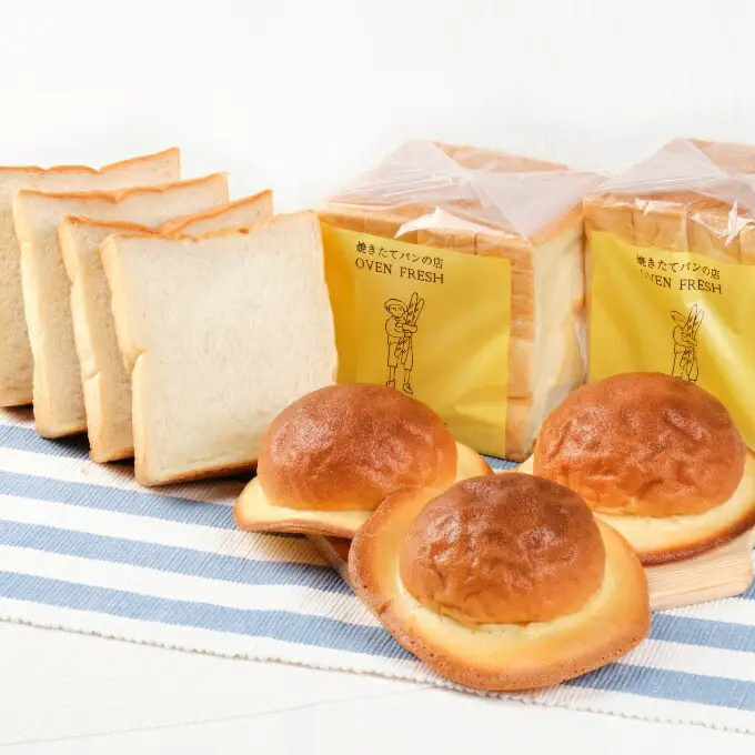 高知の人気パン 食パンセット(ぼうしパン、自家製食パン) 【配送不可地域：離島】【rk003-h01】