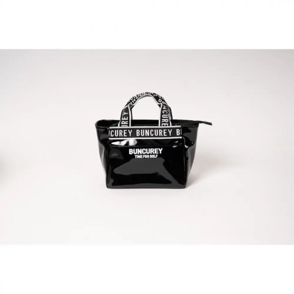 BUNCUREY　エナメルカートバック（BM23SS-17-037）〈ブラック〉