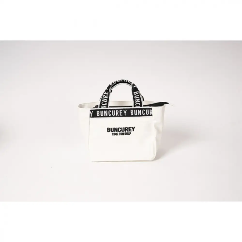BUNCUREY　エナメルカートバック（BM23SS-17-037）〈ホワイト〉