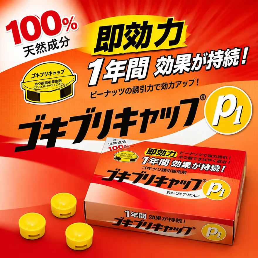 ゴキブリキャップP1 雑貨 日用品 