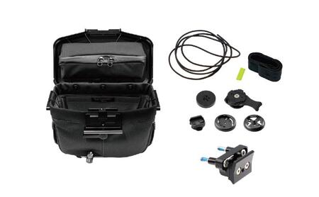 ライドオンバッグ ブラック ステムボルト専用マウント ライドオンバッグ【R+Bag-BK-BOLT】【セット品】