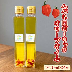 ハバネロガーリックオリーブオイル 200ml×2本 【2026年12月上旬より発送予定】 EB8-0427