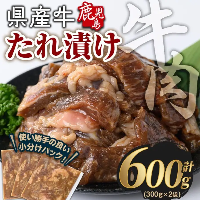鹿児島県産 牛肉 国産 たれ漬け セット (計600g) 【Rana】A849