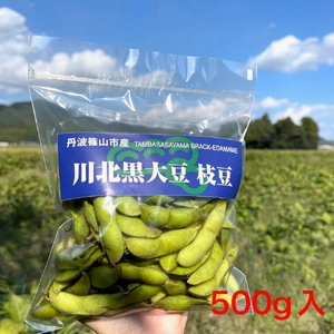 川北黒大豆枝豆・丹波黒煮豆・黒豆きなこのセット（枝豆2袋・煮豆2袋・きな粉2袋） [BT38]