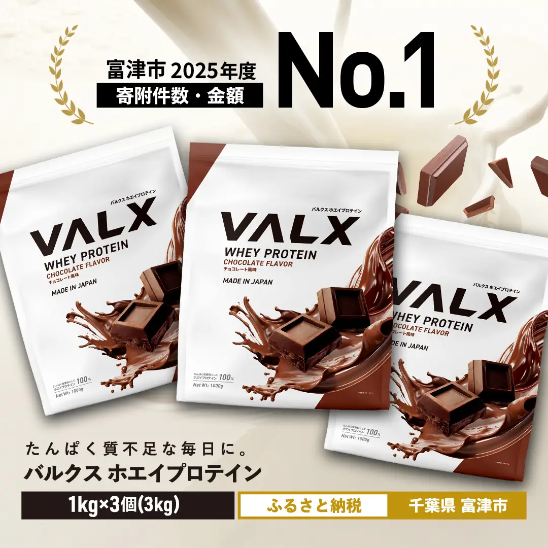 【最短5営業日以内発送】VALX ホエイプロテイン 3kg チョコレート風味 プロテイン チョコレート チョコ
