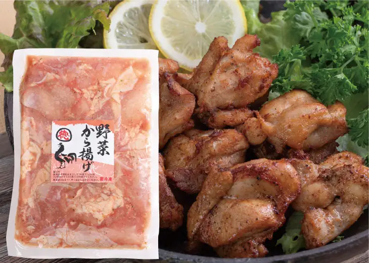 徳さんの旨野菜唐揚げ