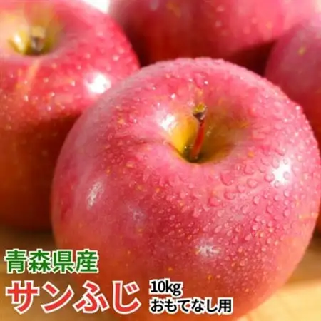 【12月出荷予定】平均糖度13度以上! サンふじ 約10kg おもてなし用【配送不可地域：離島・沖縄県】【1667988】