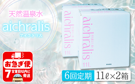 J10-7910／【6ヶ月定期】aichralis ( アイクラリス ) 11L BIB×2箱