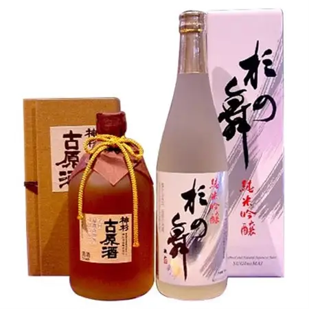 神杉 古原酒 720ml・純米吟醸杉の舞720ml 2本セット【1143363】