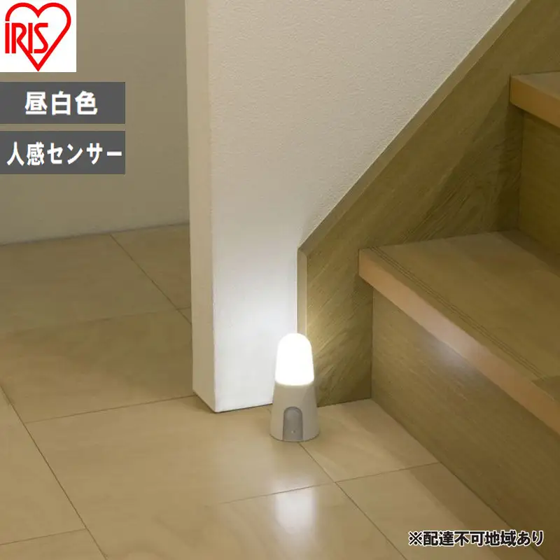 乾電池式LEDセンサーライト スタンドタイプ BSL40SN-WV2