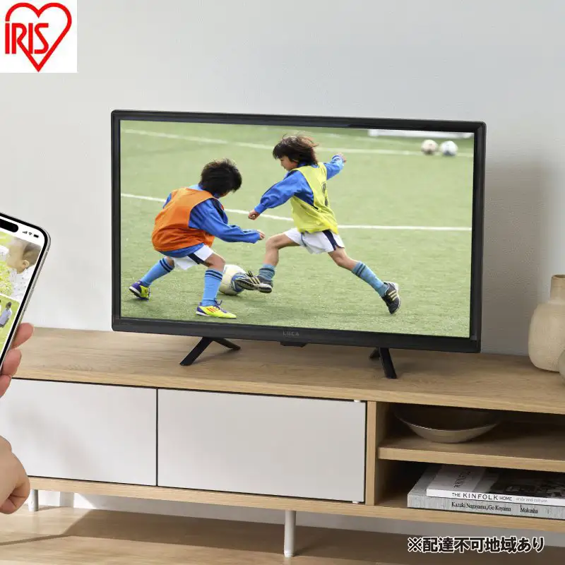 テレビ Google液晶TV 24V型 LT-24WGX-F1 ブラック テレビ 24型 24V 液晶テレビ アイリスオーヤマ ネット対応 スマートテレビ GoogleTV チューナー内蔵 HD ハイビジョン Wチューナー 裏番組録画 音声検索 セカンドテレビ tv 一人暮らし 新生活