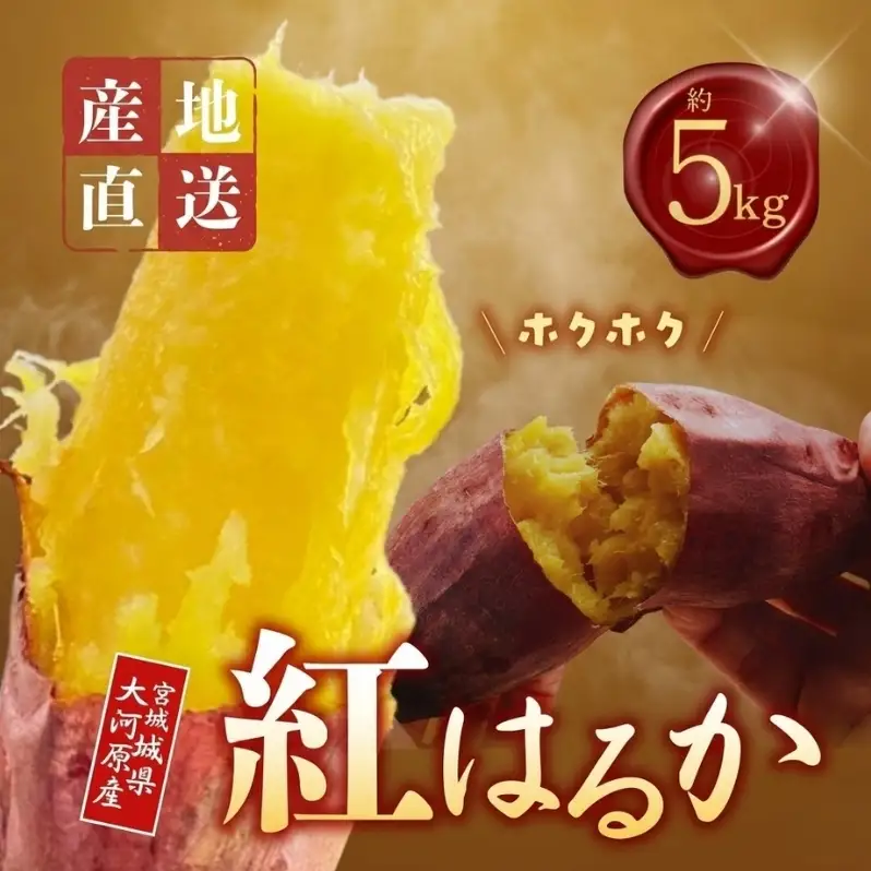さつまいも 約5kg 紅はるか サツマイモ