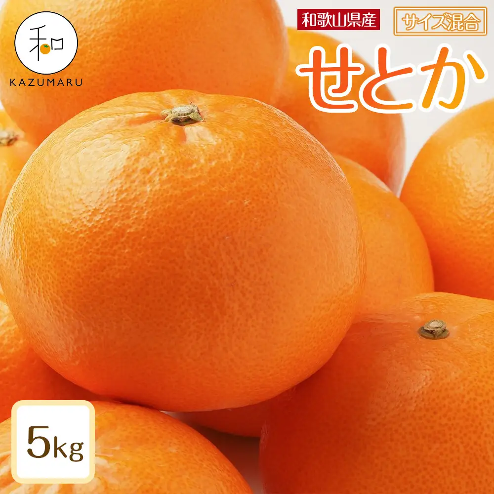 森本農園の手選別 せとか 約5kg 和歌山県産 サイズ混合 ［北海道・沖縄・離島配送不可］［2027年2月下旬から順次発送予定］［RN131］
