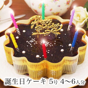 お誕生日ケーキ　星空のショコラ 5号 4-6人分　パティスリー天使のおくりもの ※離島への配送不可