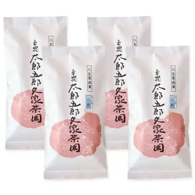 Z55-19 八女茶 太郎五郎久家茶園 上煎茶「白折」400g 煎茶
