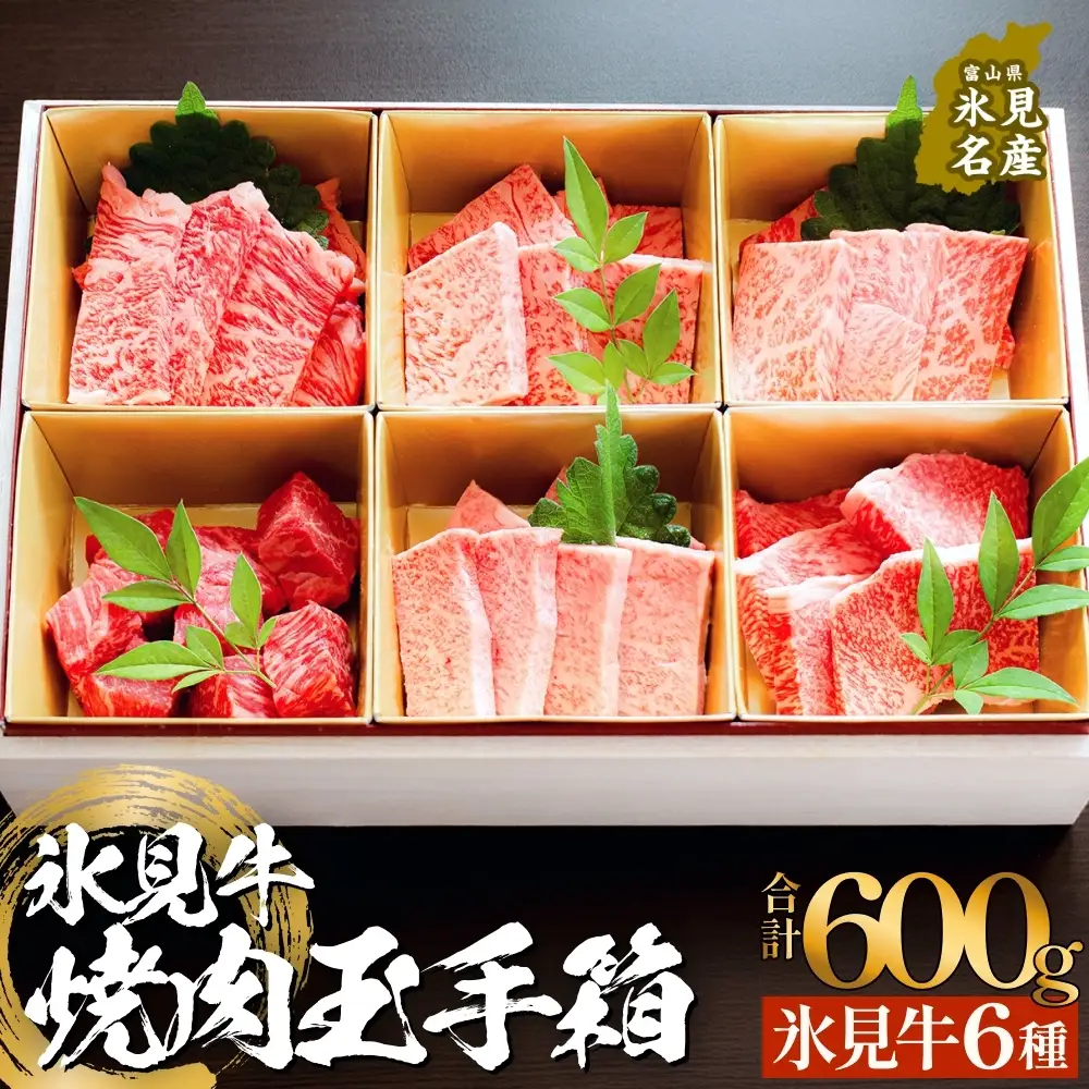 氷見牛焼肉玉手箱 牛肉 焼肉 BBQ アウトドア ロース カルビ 富山県 氷見市
