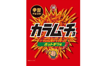 スティックカラムーチョ ホットチリ味 90g×12袋 × 2箱 合計24袋