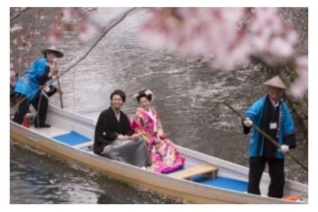 むすびの和婚　白無垢＆色打掛　大垣名所撮影プラン