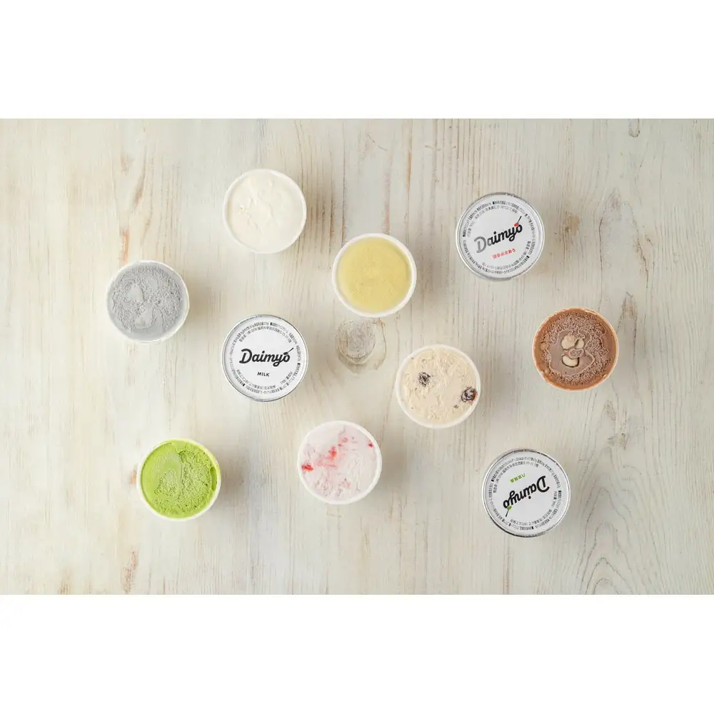 DAIMYO SOFTCREAMが作ったDAIMYO ICE CREAM 福岡12個(3種各4個)セット アイスクリーム