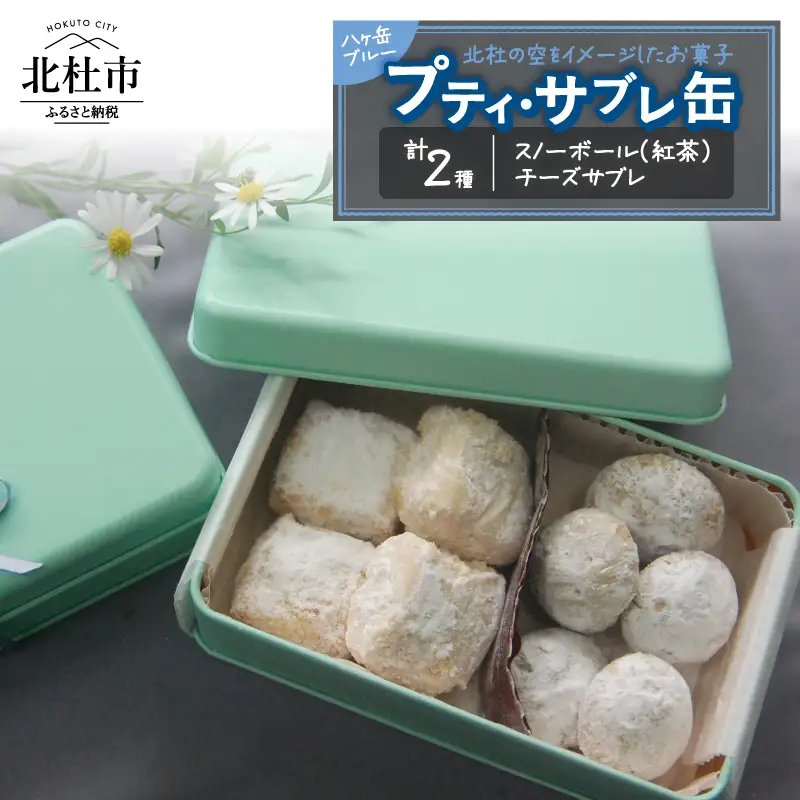 プティ・サブレ缶『八ヶ岳ブルー』サブレ 焼き菓子 ビスケット 詰合せ セット 9個入り スノーボール チーズサブレ 紅茶 アーモンド チーズ ギフト スイーツ お菓子 洋菓子 贈答品 プレゼント バレンタイン チョコ以外 ホワイトデー お返し [h263]