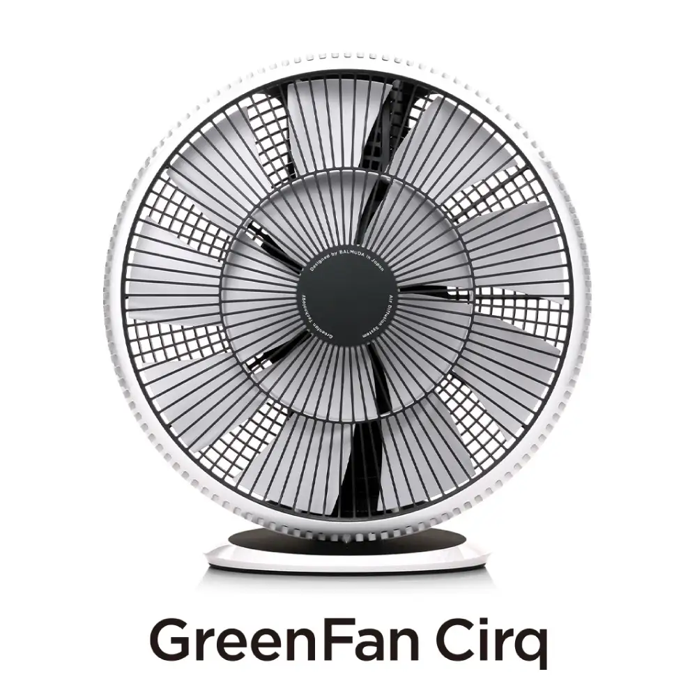 バルミューダ GreenFan Cirq ホワイト×ブラック EGF-3400-WK／JP