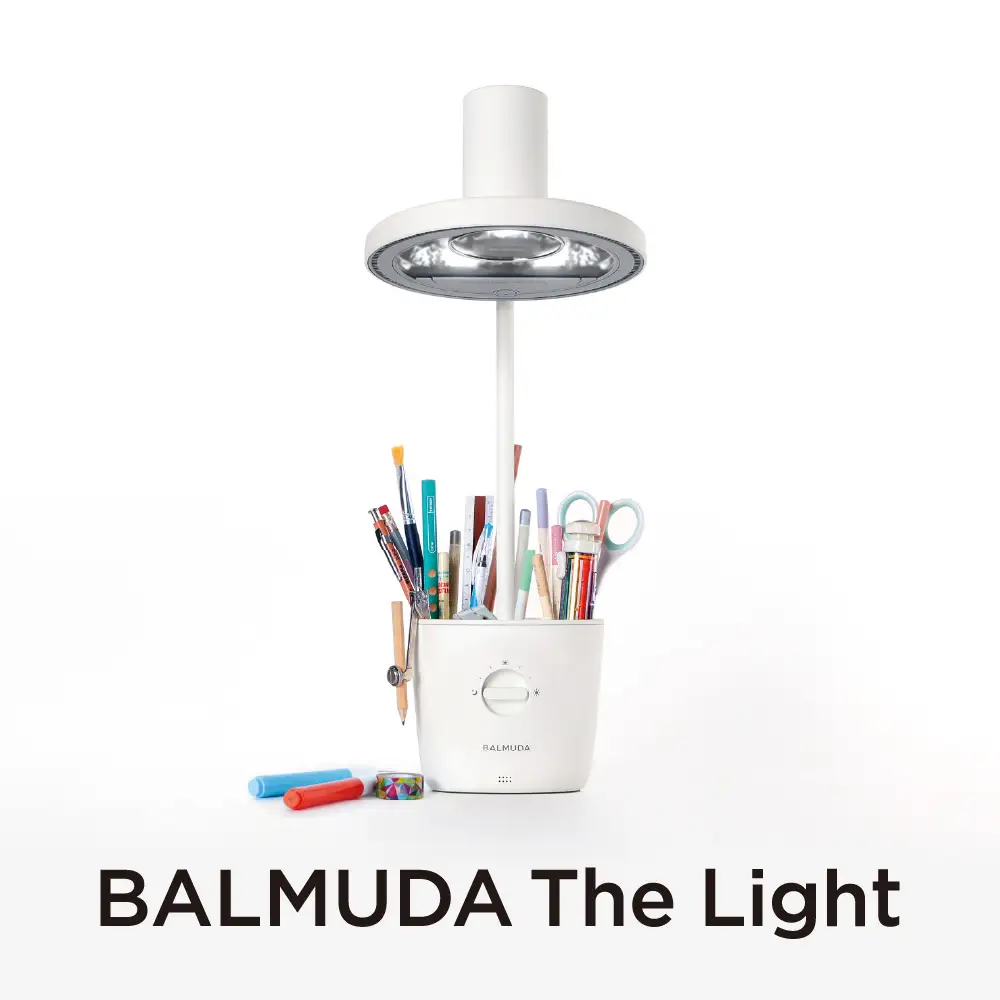 バルミューダ BALMUDA The Light ホワイト L03A-WH／JP｜ バルミューダ ザ・ライト BALMUDA 選べるカラー ライト デスクライト 卓上ライト LED デスクワーク 学習用 学習机 目に優しい おしゃれ 家電 リビング