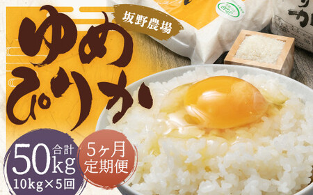 【5ヶ月定期便】らんこし米 ゆめぴりか 10kg(5kg×2袋) 【2024年9月下旬発送開始予定】