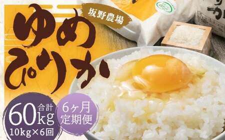 【6ヶ月定期便】らんこし米 ゆめぴりか 10kg(5kg×2袋) 【2024年9月下旬発送開始予定】