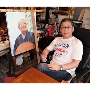 「内閣総理大臣賞・文部科学大臣賞」受賞作家によるオーダーメイド油絵肖像画