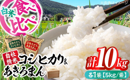 こしひかり あきろまん 10kg [APBM013]コシヒカリ セット