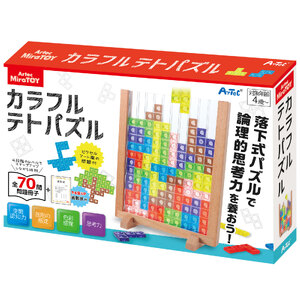A356　ArtecMiraTOY　カラフルテトパズル【アーテック おもちゃ 玩具 パズル 知育 こども 大阪 八尾市】