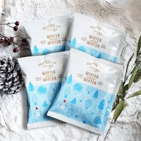 辻本珈琲 オリジナルドリップコーヒー「WINTER winter WINTER」500杯セット【1683285】