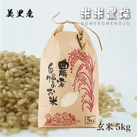 【令和7年産】熊本県美里町のお米ヒノヒカリ玄米 5kg×1袋【1681367】