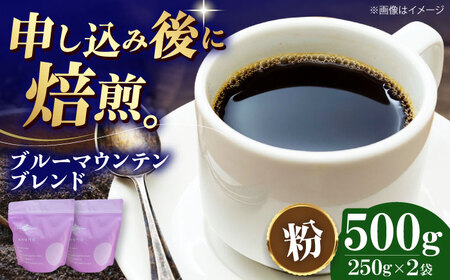 【お中元対象】コーヒー粉 ブルーマウンテンブレンド 500g （250g×2袋）コーヒー[AGCU007-2]