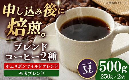 【お中元対象】コーヒー豆 ブレンドコーヒー 2種セットB（各250g）珈琲 [AGCU018-2]
