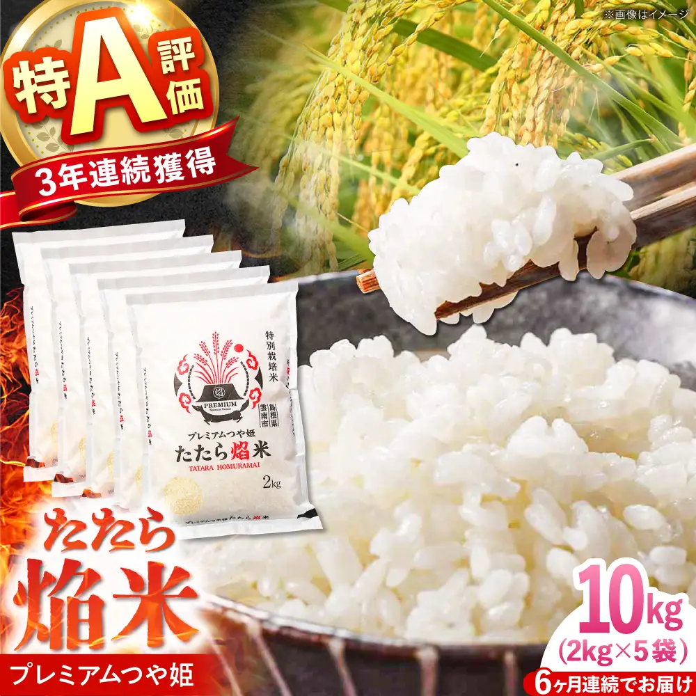 新米 【6回定期便】 プレミアムつや姫 10kg 新米 [AIBR021-r8]
