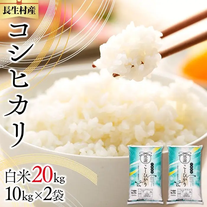 I01-B01-00 【令和７年産】長生産コシヒカリ（白米20kg）