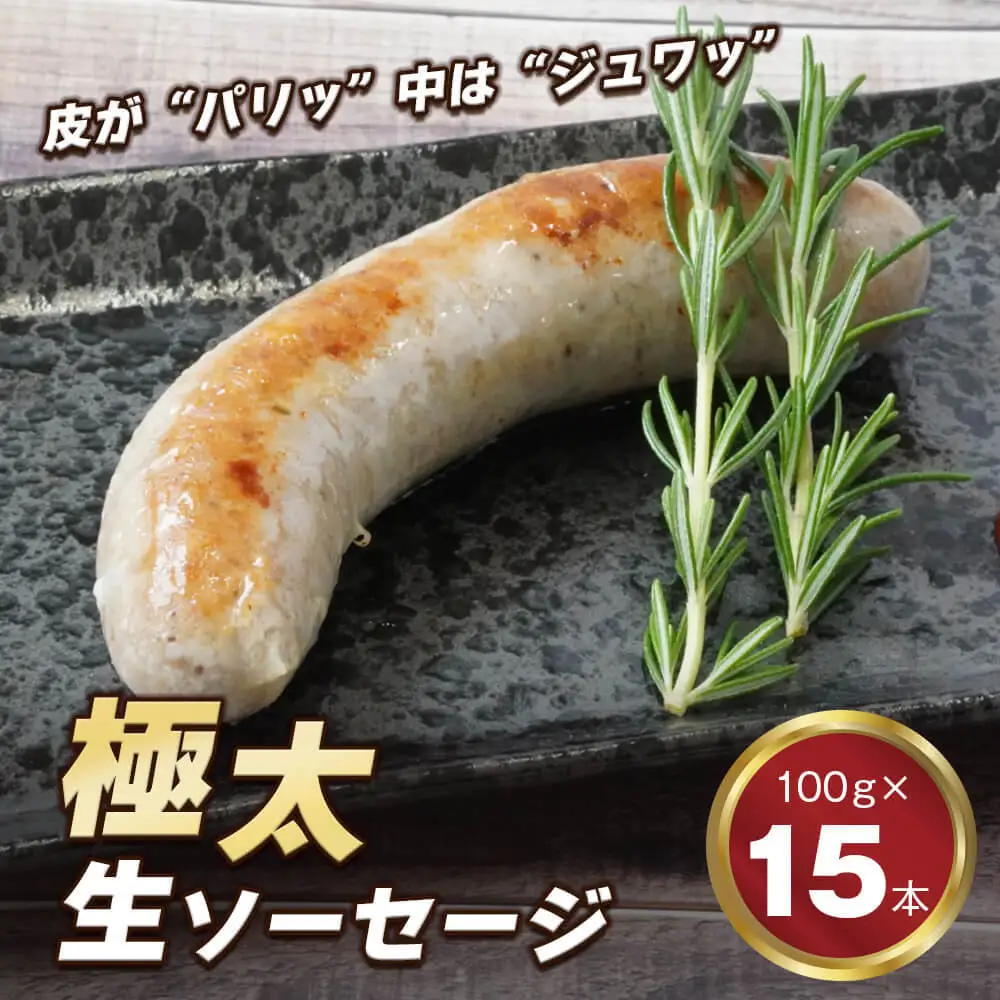 生ポークソーセージ　15本入 ソーセージ