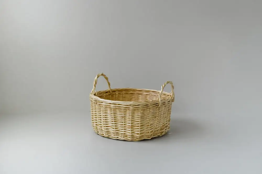 【伝統工芸品】KORI ANRI JAPAN「BASKET S ヤナギのバスケット」柳行李 / 豊岡杞柳細工 100年持つ収納 雑貨 ハンドメイド