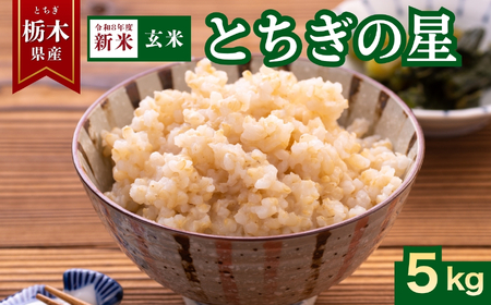【2026年先行予約】とちぎの星 玄米 5kg | 玄米