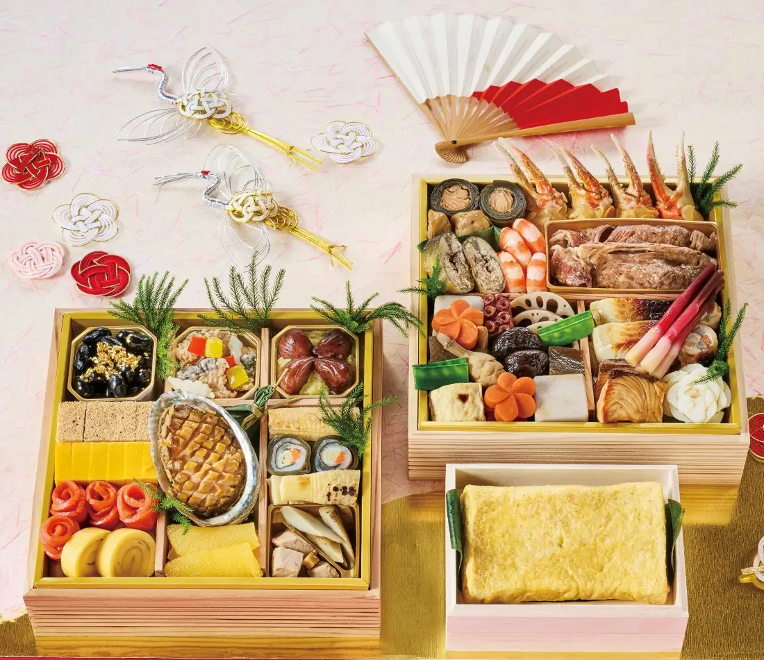【2026年12月31日お届け限定】浅草むぎとろ本店 おせち料理 4人前_0038-005-T07