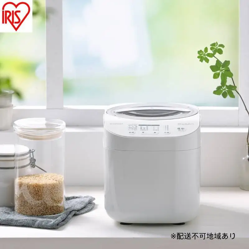 精米機 RCI-C5-C アイボリー 精米機 家庭用 アイリスオーヤマ 銘柄純白づき 5合 かくはん式 5合連続精米 3分 5分 7分 白米 純白米 無洗米 古米 白米みがき 胚芽米 40銘柄対応 お手入れ簡単 取っ手付 家庭用精米機 精米器