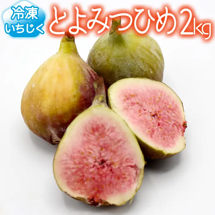 【福岡県産】冷凍とよみつひめ（イチジク) 2kg（1kg×2） 2J8-S