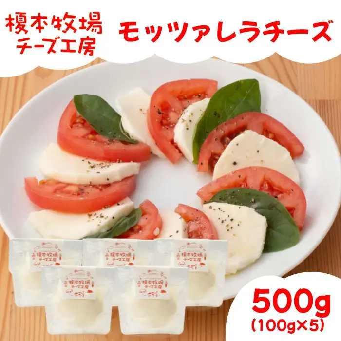 モッツァレラチーズ 500g (100g×5)【榎本牧場チーズ工房】