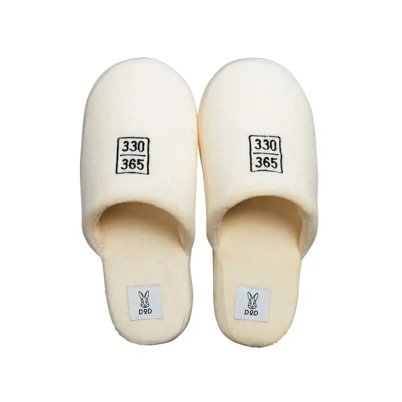 【DOD】fave room shoes（DH2-001-IV-L）