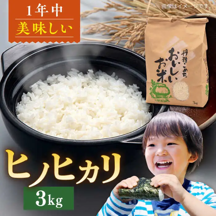 糸島産 ヒノヒカリ 3kg 糸島市 / 平山農園 米 白米 ご飯 お米 3kg[AXN005]