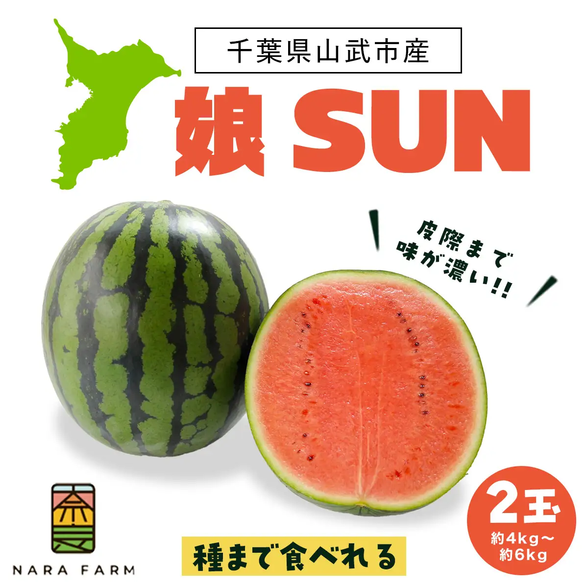 【先行予約・2027年6月下旬頃より発送】娘SUN 2玉　SMAF006